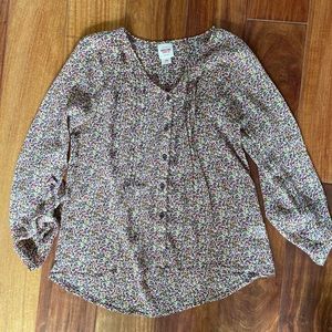 Mossimo Floral Blouse - Size XS